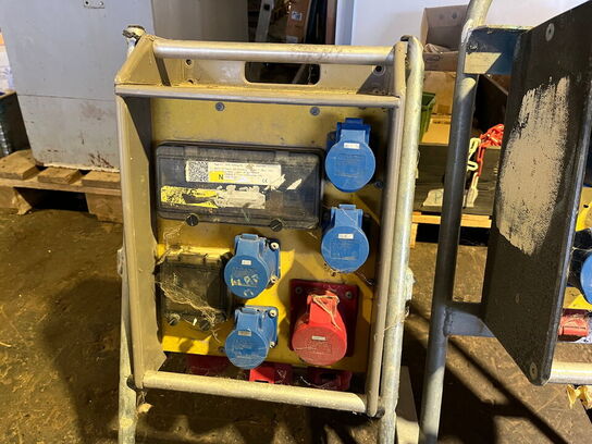 2 stk. byggeplads el-tavler