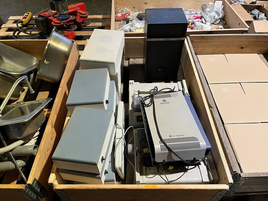 Indholdet på pallen