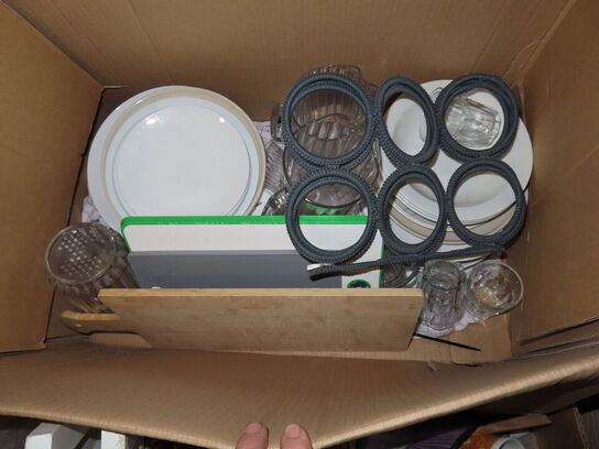 Indholdet på pallen