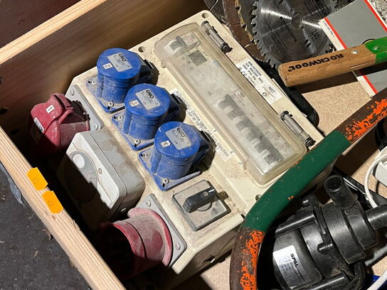 Indholdet på pallen