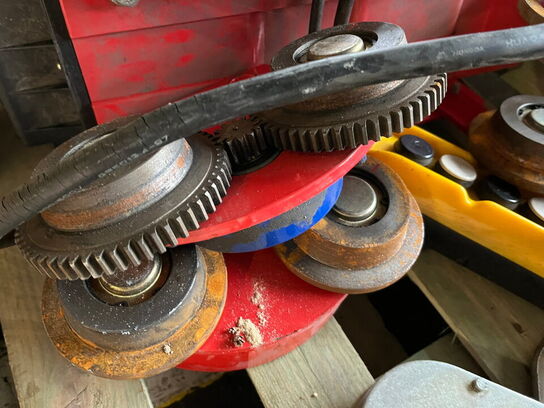 Indholdet på pallen