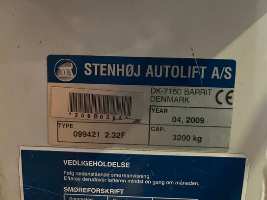 Autolift, STENHØJ 099421 2.32F