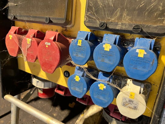 2 stk. byggeplads el-tavler