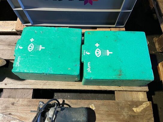 Indholdet på pallen