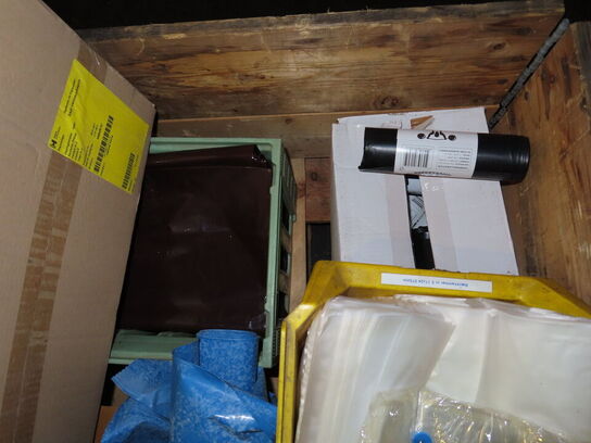 Indholdet på pallen