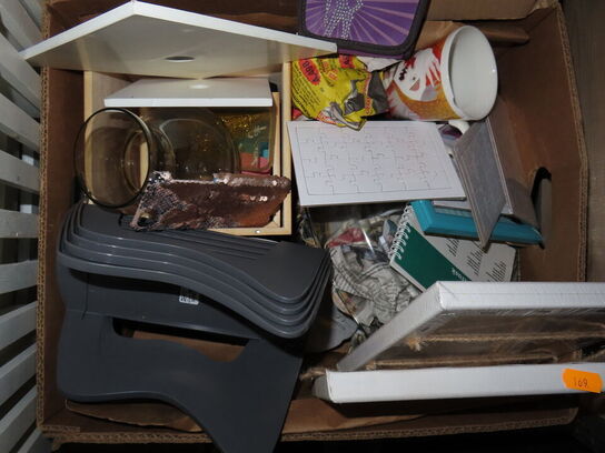 Indholdet på pallen