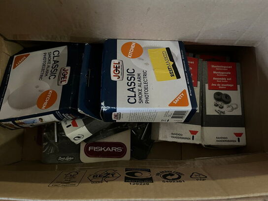 Indholdet på pallen