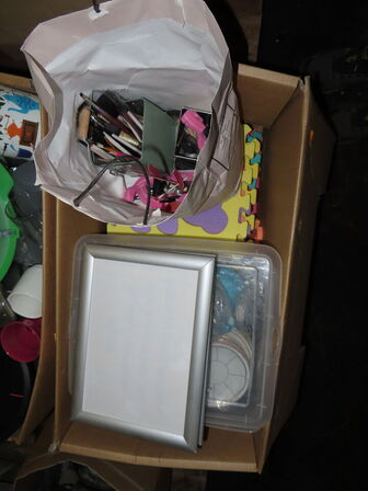 Indholdet på pallen