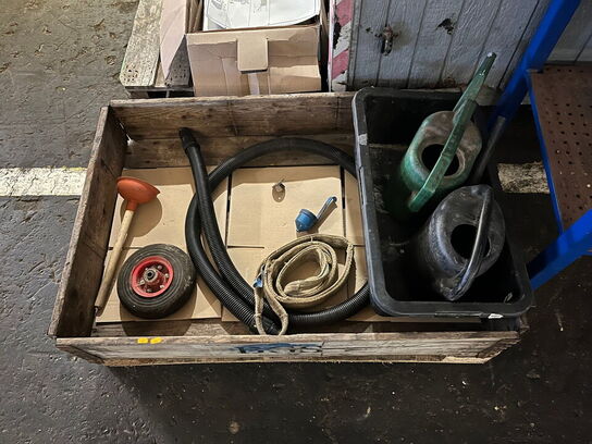 Indholdet på pallen