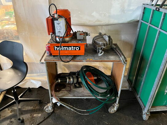 Elektrisk hydraulicpumpe med klipper, HOLMATRO IPU-M