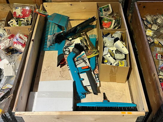 Indholdet på pallen