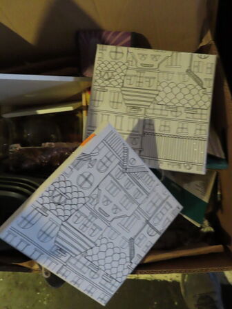 Indholdet på pallen