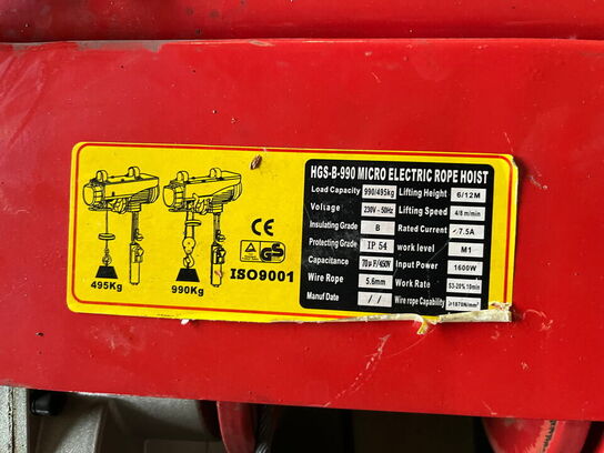 Indholdet på pallen