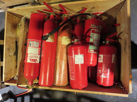 Indholdet på pallen