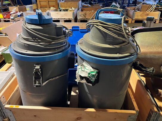 Indholdet på pallen