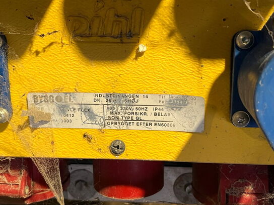 2 stk. byggeplads el-tavler