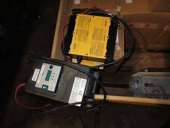 7 stk. el-motorer KPL N/6452A samt lader