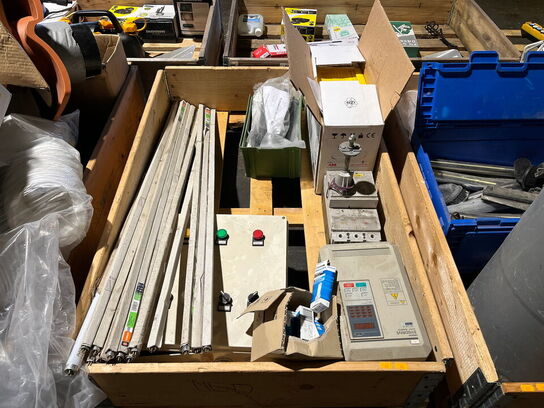 Indholdet på pallen