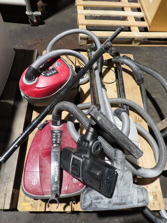 3 stk. støvsugere, NILFISK