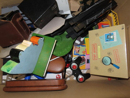 Indholdet på pallen