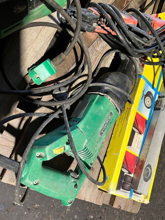 Indholdet på pallen