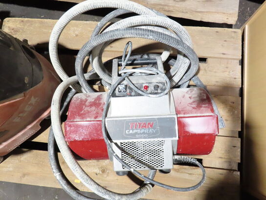 Støvsugere, FLEX samt sprøjesystem, TITAN CAPSPRAY 8500