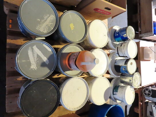 Indholdet på pallen