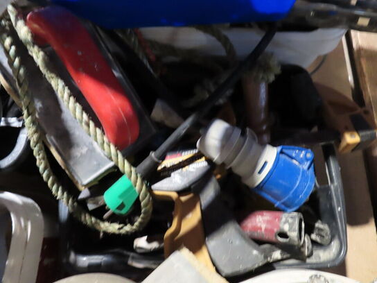 Indholdet på pallen