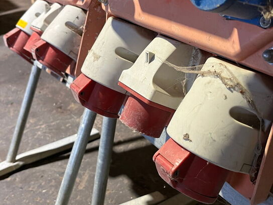 2 stk. byggeplads el-tavler