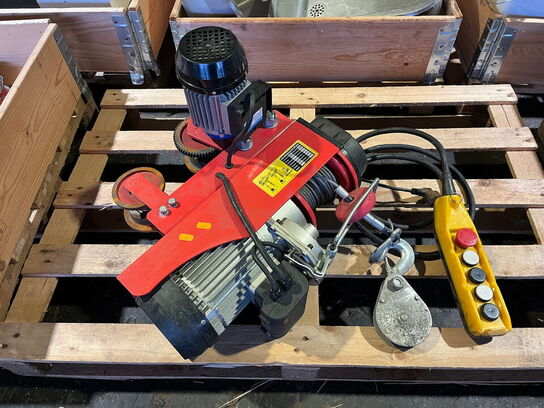 Indholdet på pallen