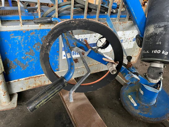 Sten-flise vakuum løfter, AL-Vac 1600 løfter med palle gafler