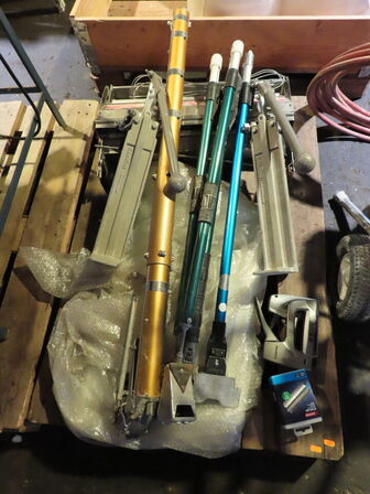 Indholdet på pallen