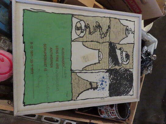 Indholdet på pallen