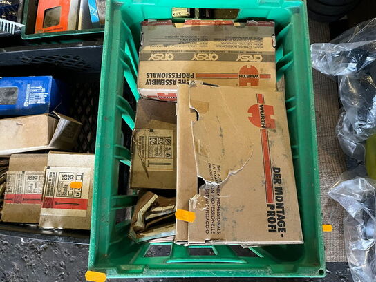 Indholdet på pallen