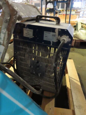 Indholdet på pallen