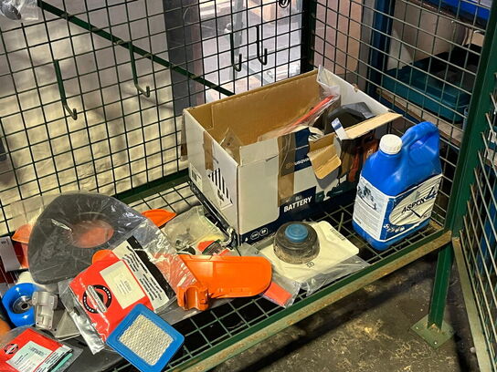 Sikringsbur med indhold