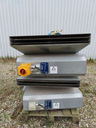 4 stk. Impulsventilatorer, SYSTEMAIR IV 50-4 + REV