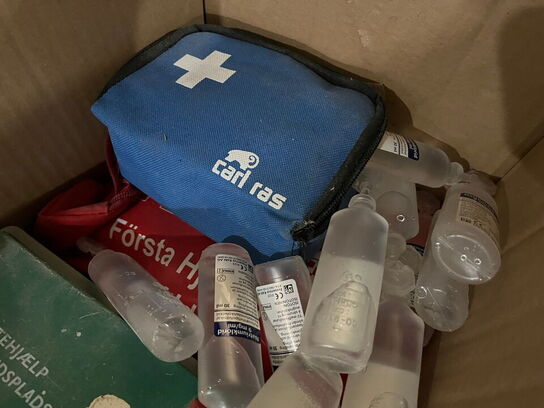 Indholdet på pallen