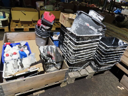 Indholdet på pallen