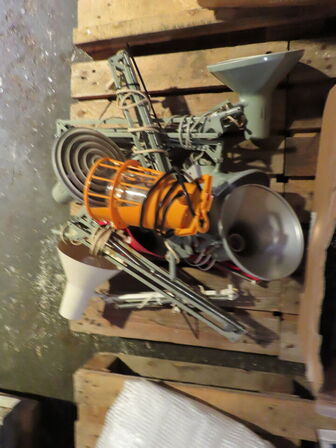 Indholdet på pallen