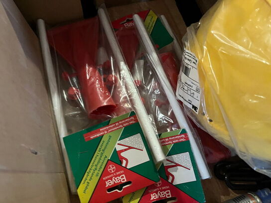 Indholdet på pallen