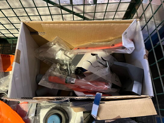 Sikringsbur med indhold