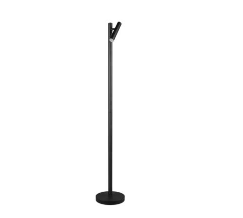 Trio gomes genopladelig gulvlampe sort(ubrugt)