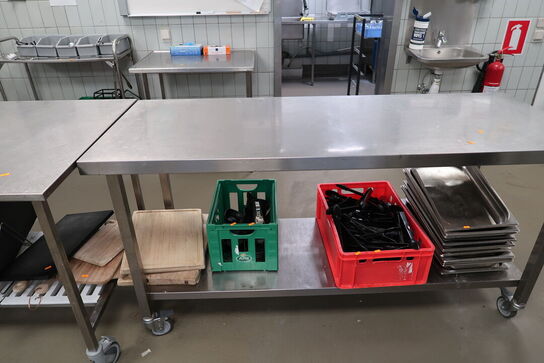 Rustfri stålbord ELECTORLUX PROFESSIONAL uden indhold