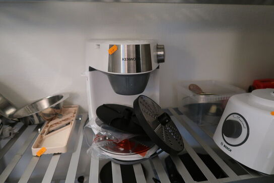 Røremaskine KENWOOD, blender BOSCH m.m.