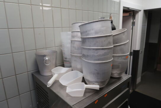 Div. Skåle, ølkander, champagnekøler m.m.