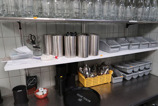 Div. Bestik samt kasser til bestik