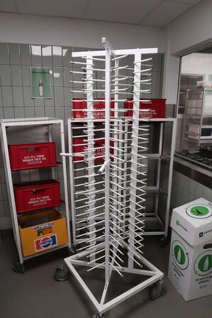 4 stk. opbevaringsvogne