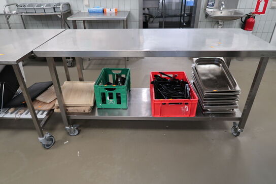 Rustfri stålbord ELECTORLUX PROFESSIONAL uden indhold