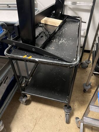 Rullebord inkl. understel til hæve/sænkebord